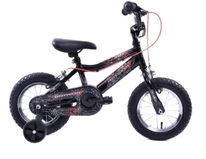 Professional Spider 12" Wheel Kids Bike - Black