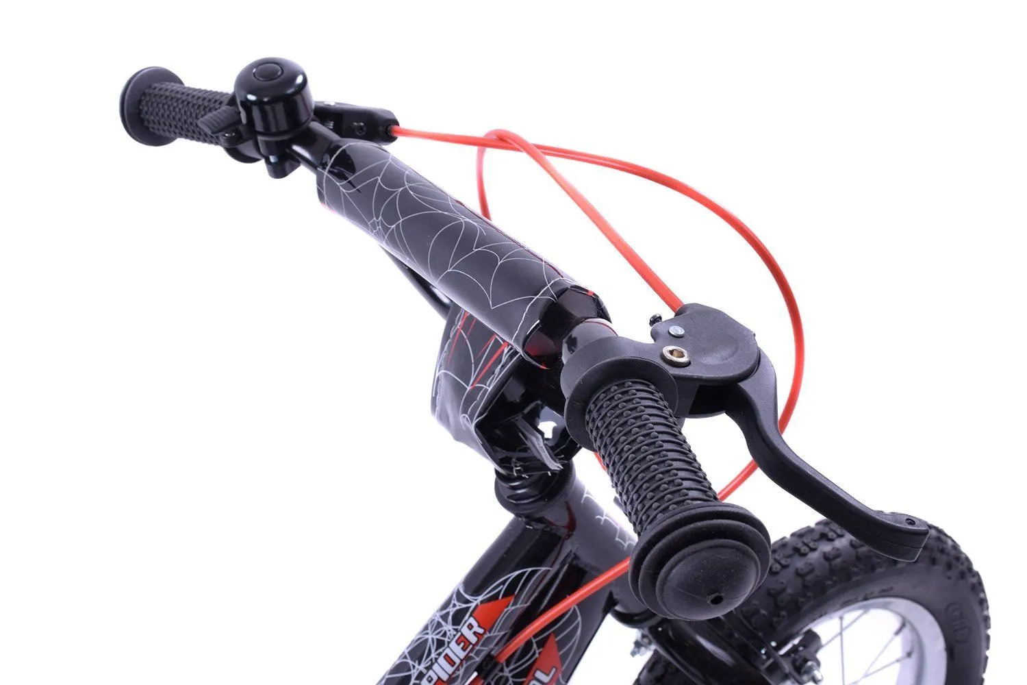 Professional Spider 12" Wheel Kids Bike - Black