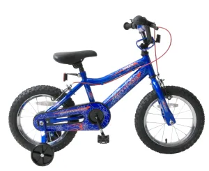 Professional Spider 12" Wheel Kids Bike - Blue