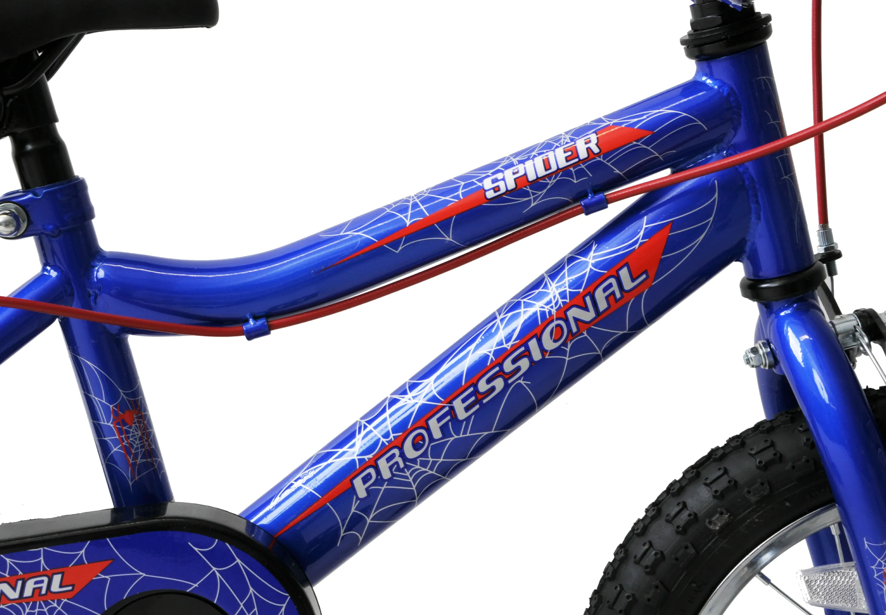 Professional Spider 12" Wheel Kids Bike - Blue