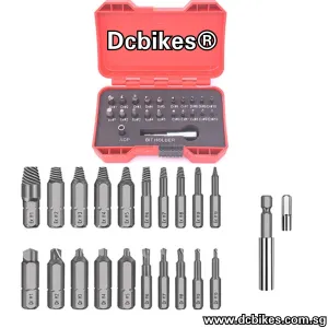 Professional Stripped Bolt Extractor For Damaged Screw Remover Broken T25 Tool Box