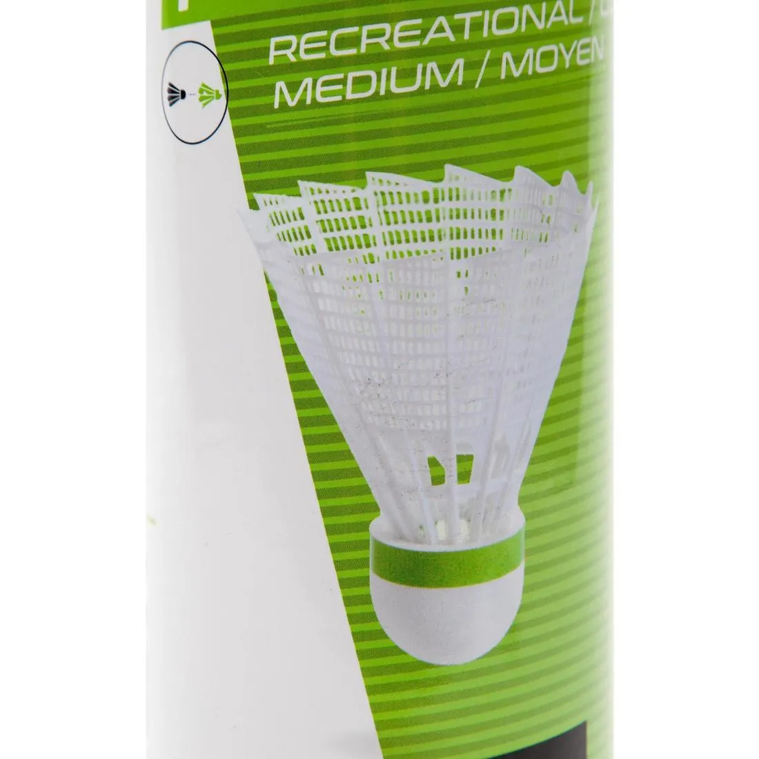 PSC 100 MEDIUM  PLASTIC SHUTTLECOCK x 6 CH