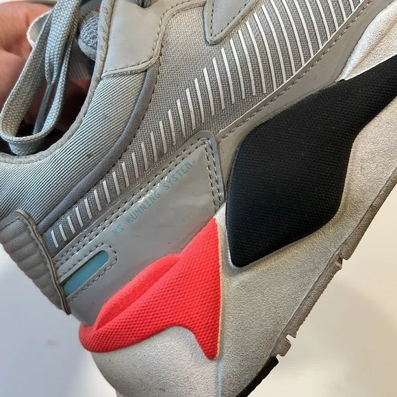 Puma - pink, gray, and black, 8.5 running shoe