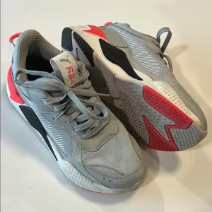 Puma - pink, gray, and black, 8.5 running shoe