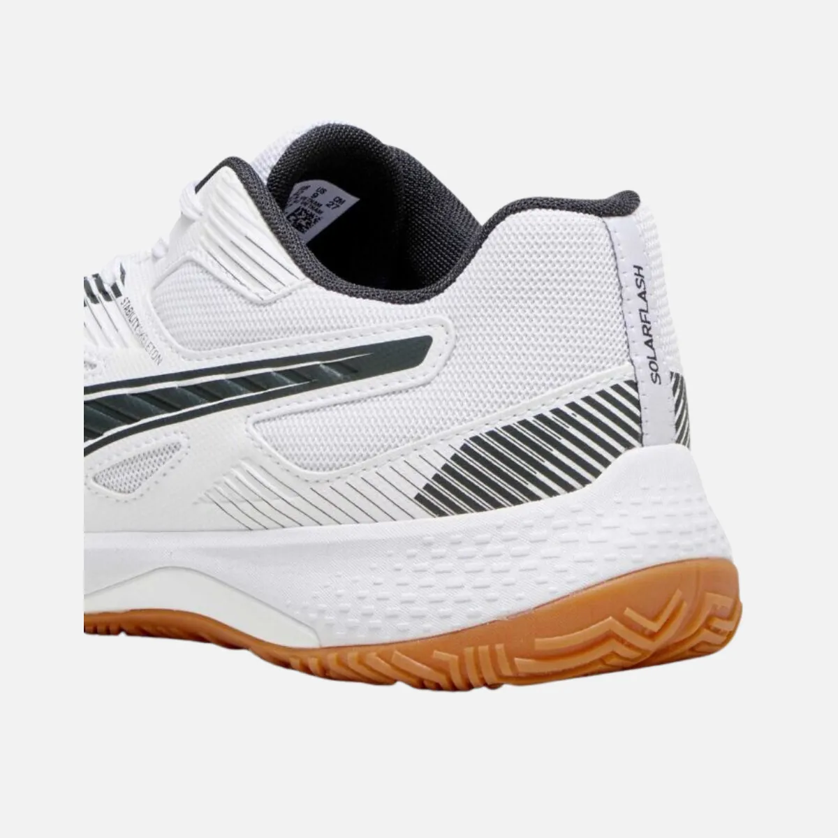 Puma Solarflash II Men's Indoor Shoes -White/Shadow Grey