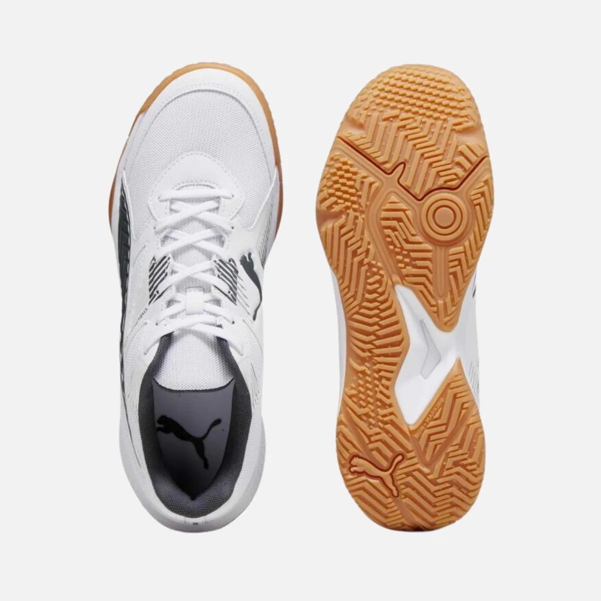 Puma Solarflash II Men's Indoor Shoes -White/Shadow Grey
