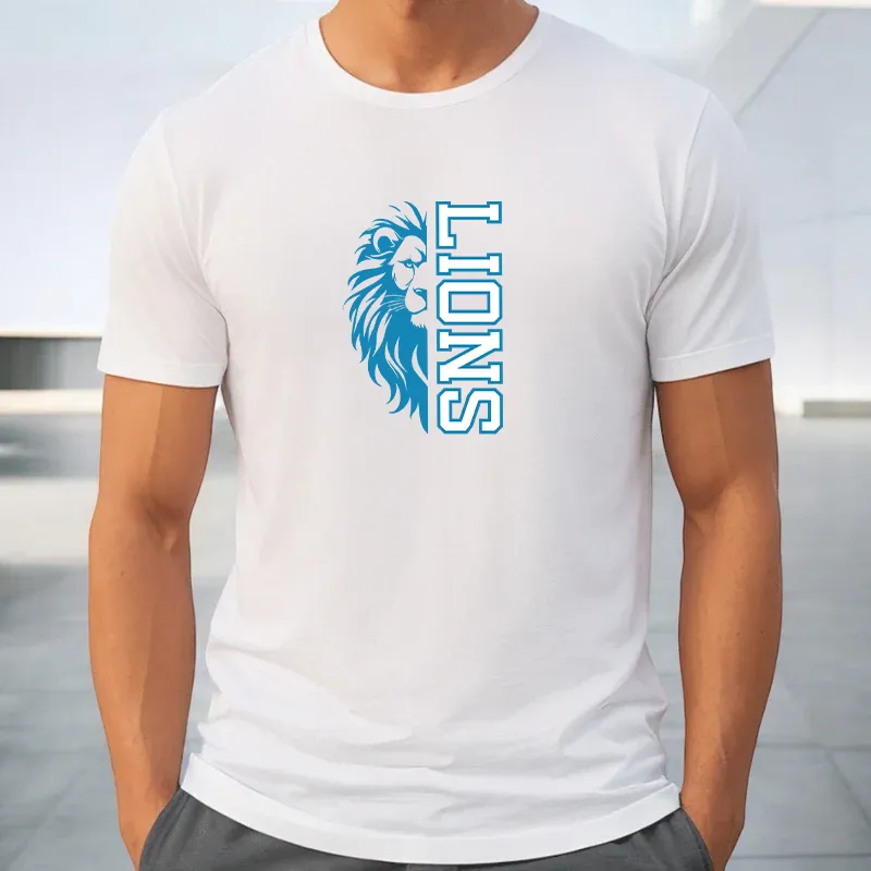 "Lion Fan" Men's Crew T-Shirt