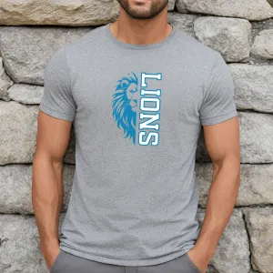 "Lion Fan" Men's Crew T-Shirt