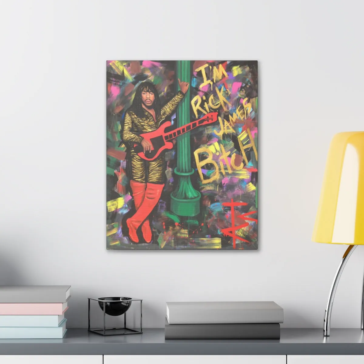 "RICK JAMES B**CH" Prints