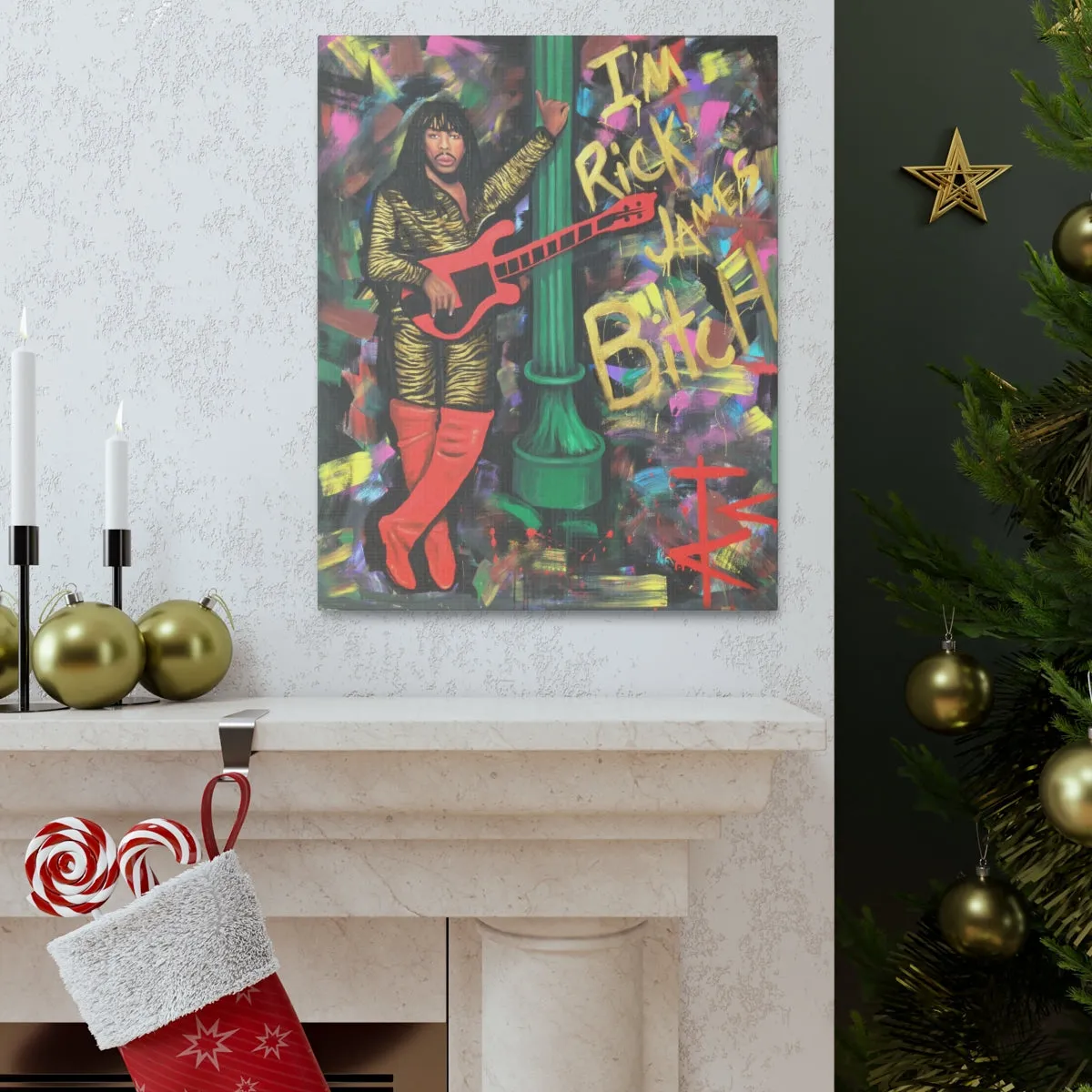 "RICK JAMES B**CH" Prints