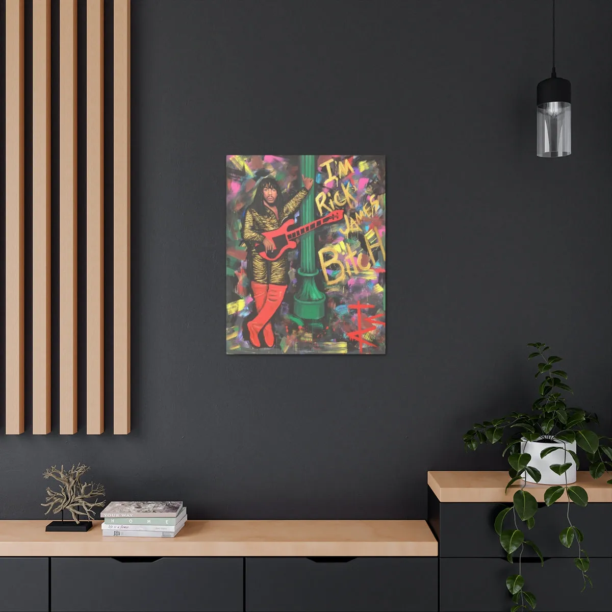 "RICK JAMES B**CH" Prints