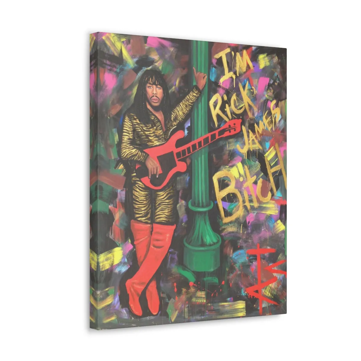 "RICK JAMES B**CH" Prints