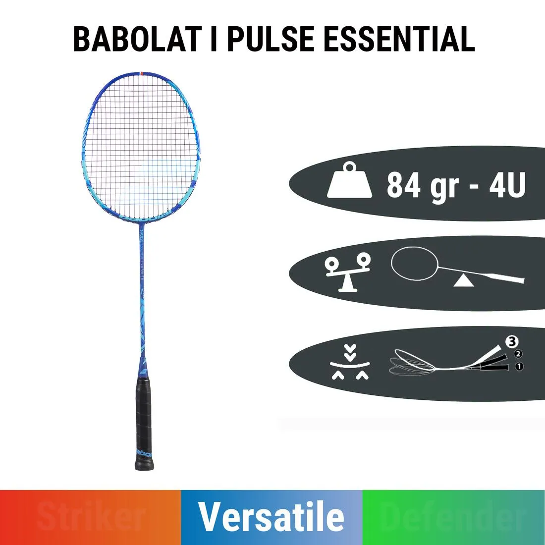 Racket I-Pulse Essential - Blue