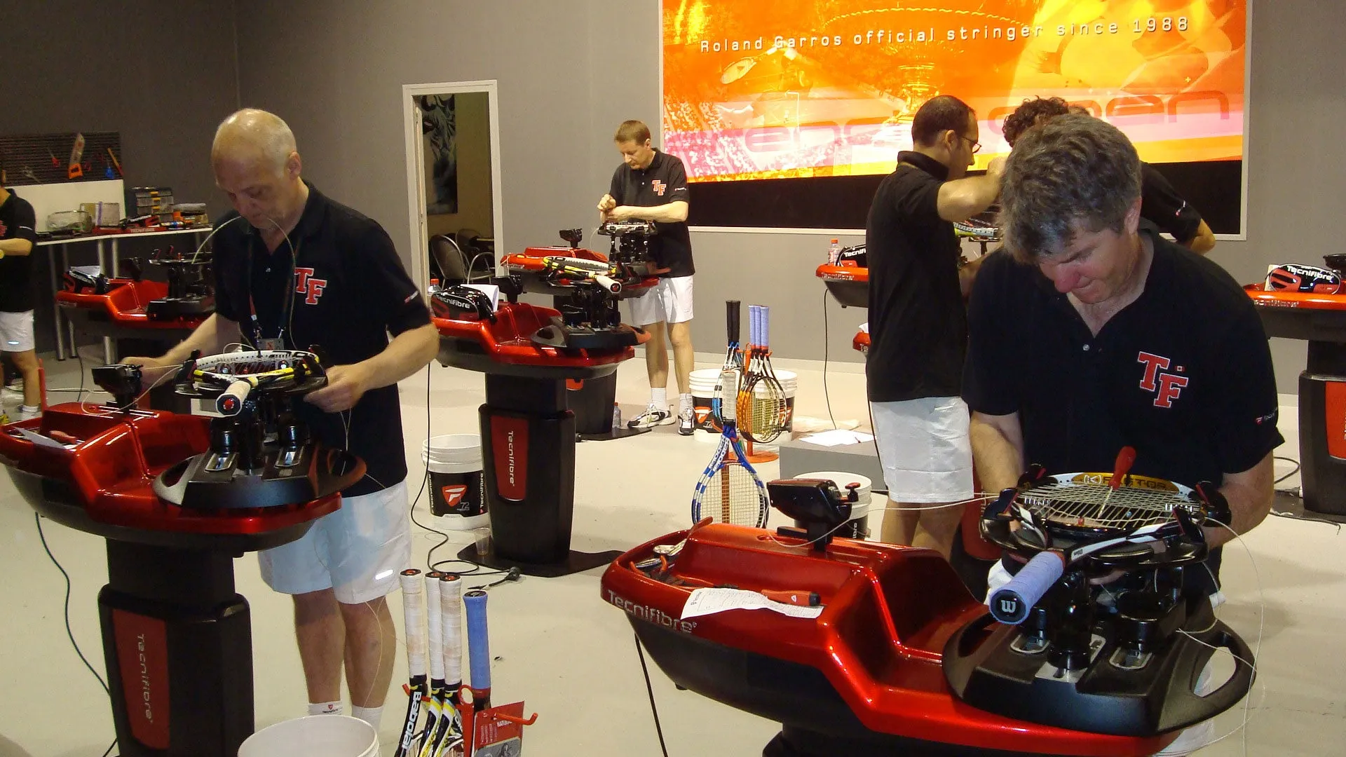 Racquet stringing & service