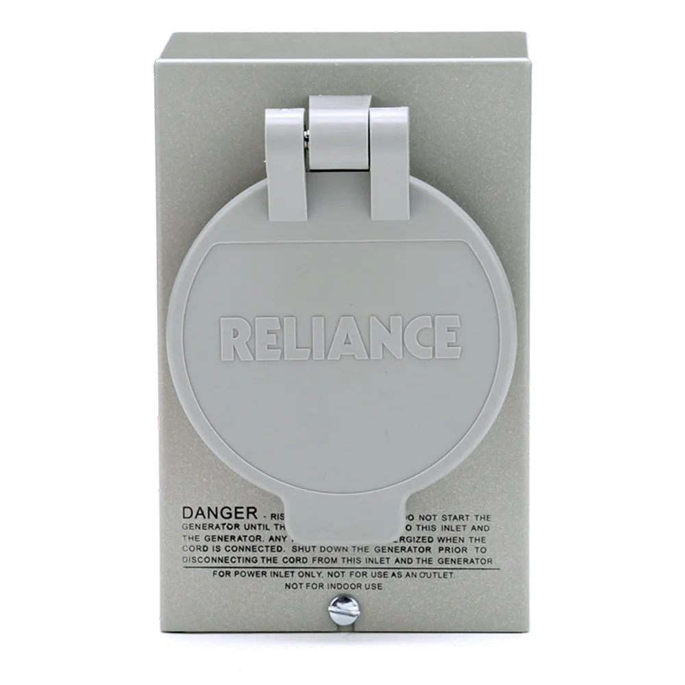 Reliance PB31 3,750-Watt 120V Pro/Tran Generator NEMA 3R Outdoor Power Inlet Box