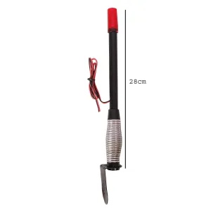 R.J.VON Bike Antenna Led Red 30 cm For - Bike All Moldel
