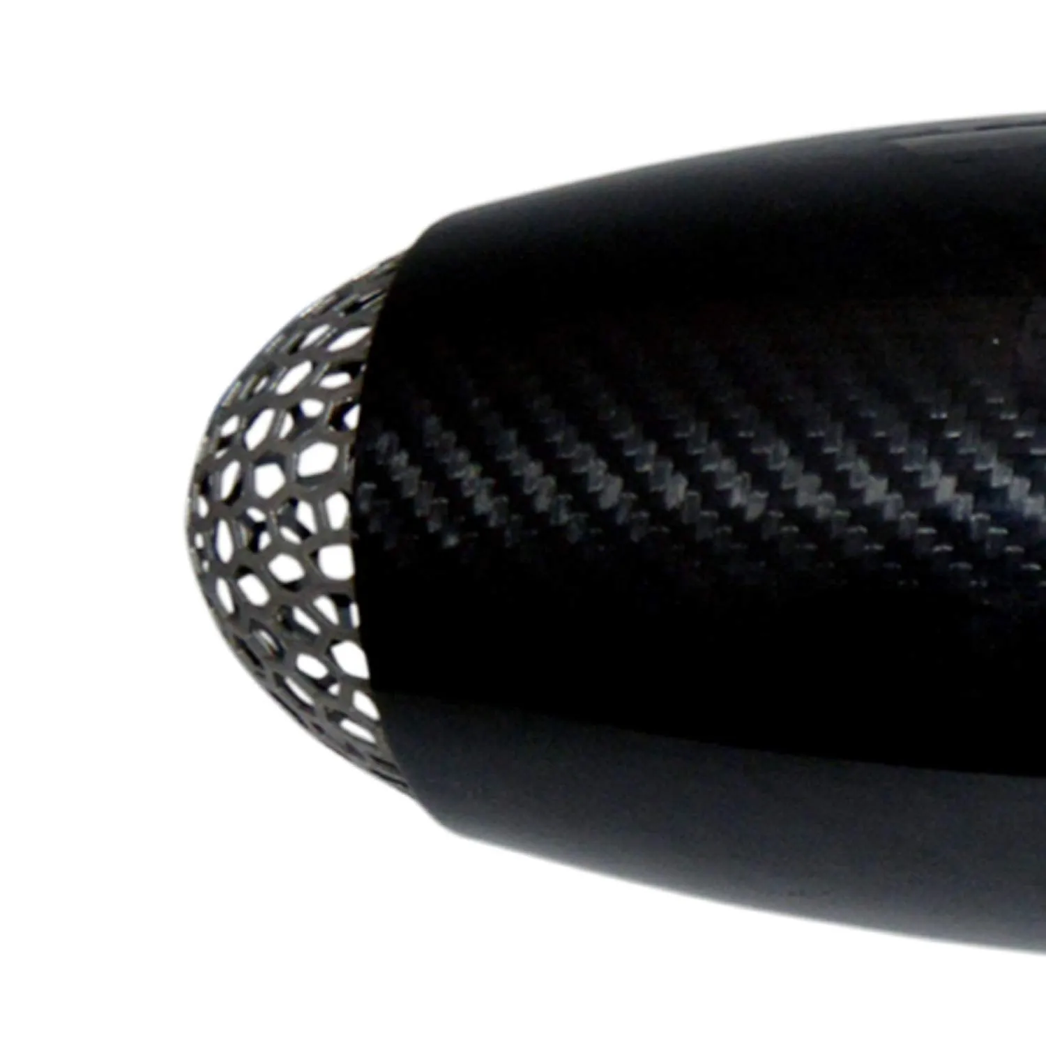 R.J.VON- Bike Carbon Fiber Exhaust Muffler Silencer ( Black)