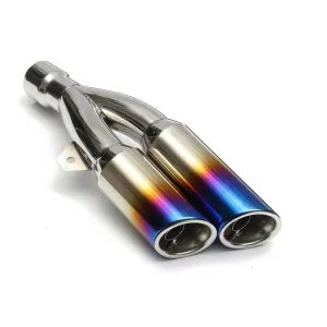 R.J.VON Bike Exhaust Muffler  Multicolor Silencer