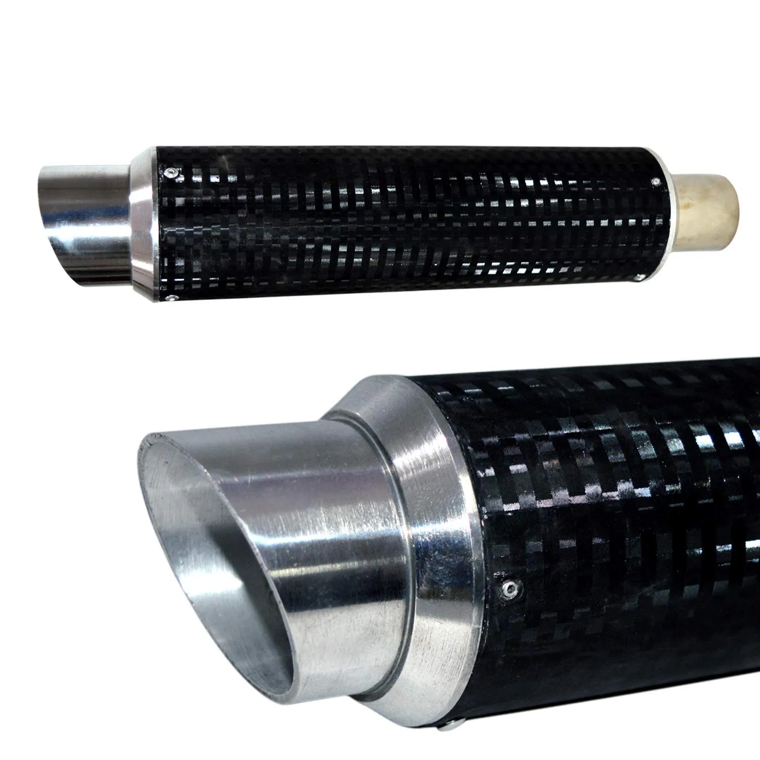 R.J.VON Bike Exhaust Muffler Silencer
