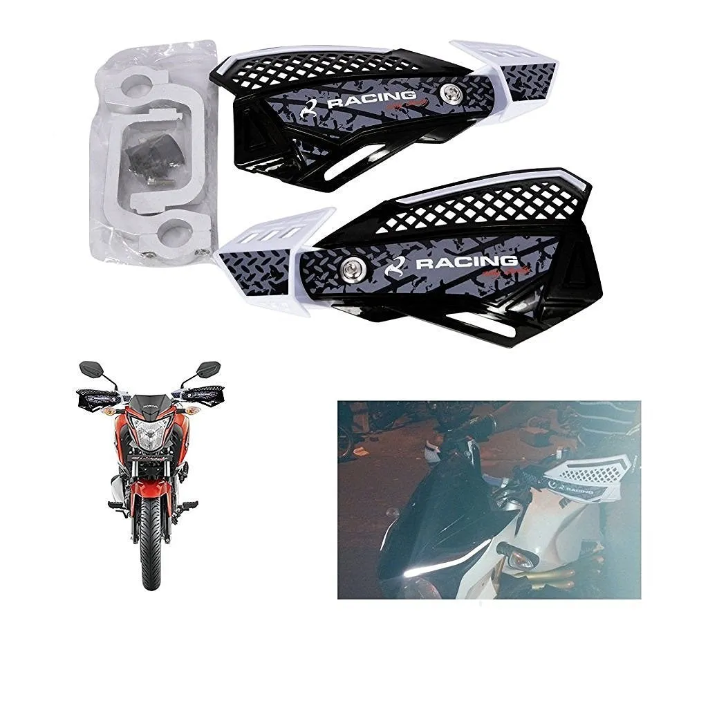 R.J.VON Bike Hand Guard Protector For -All Bike, KTM, Bajaj, Hore, Honda, Sport Bike All Models