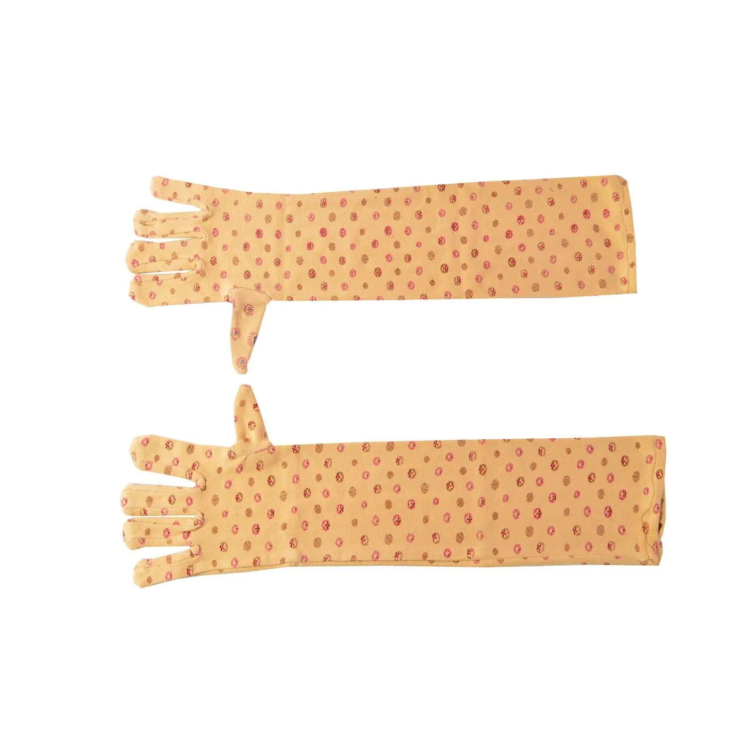 R.J.Von Brown Full Hand Gloves Cold & Sun Protective(Unisex)