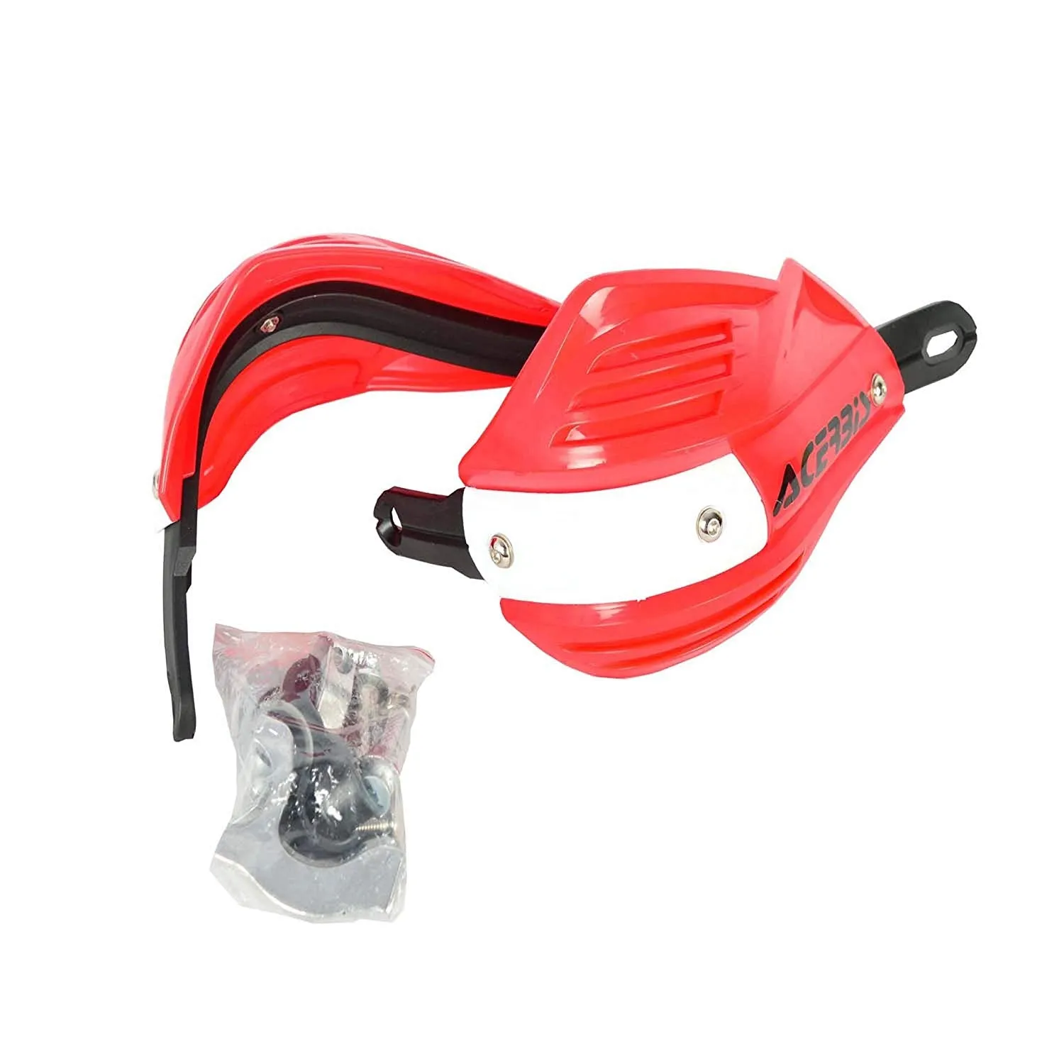 R.J.VON Hand Guard Protector Pack of 2 Color Red