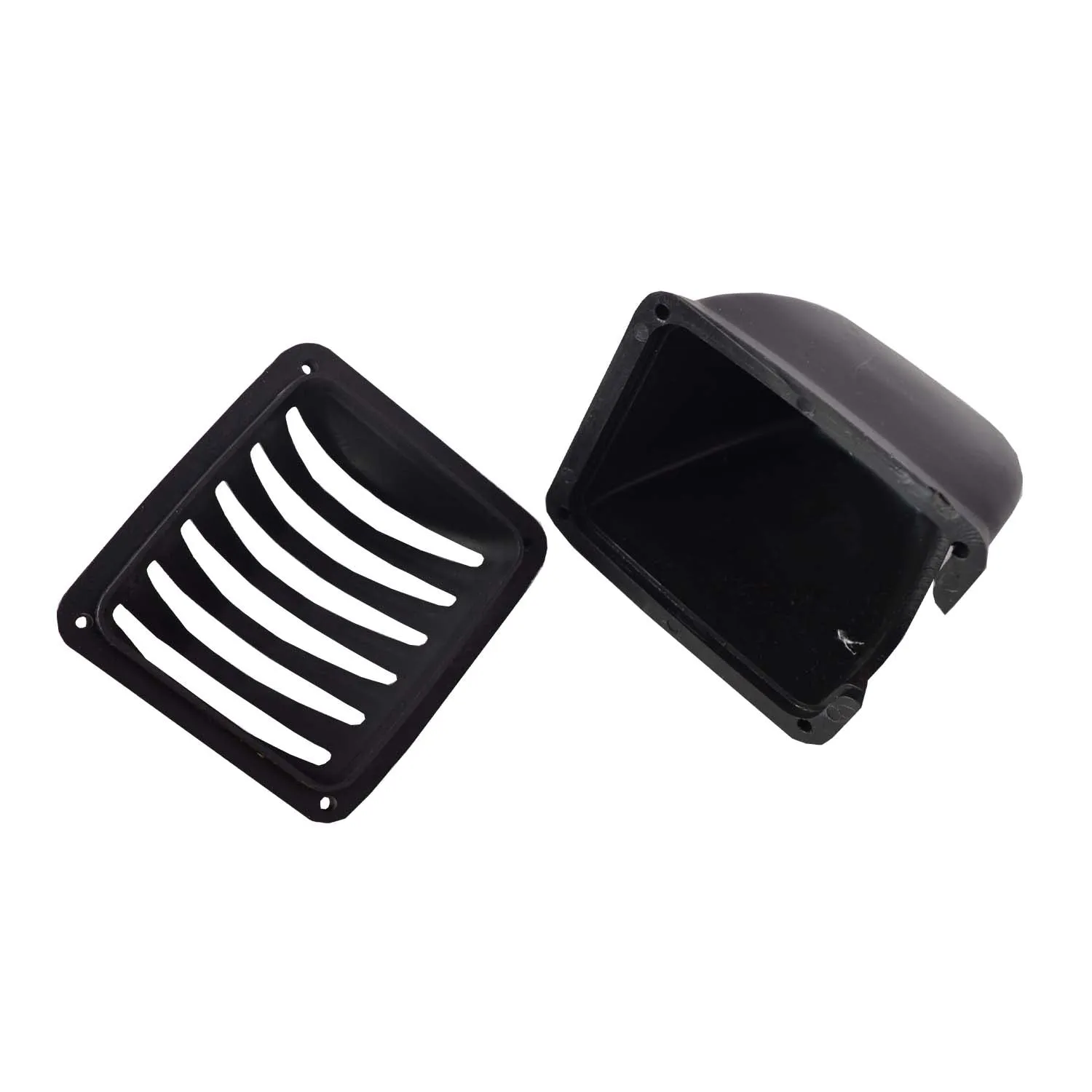 R.J.VON Splendor Indicator light Grill Black (Pack of 4 Pcs.)