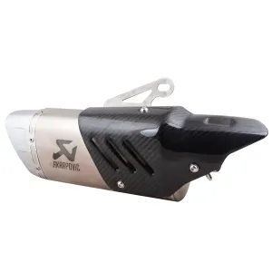R.J.VON Universal Bike Exhaust AKRAPOVIC Chrom