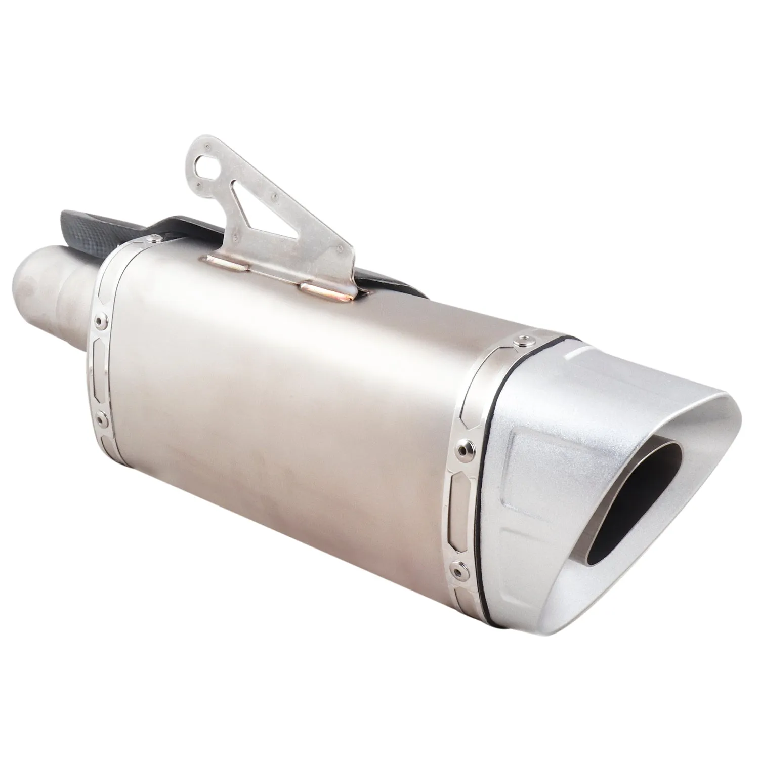 R.J.VON Universal Bike Exhaust AKRAPOVIC Chrom