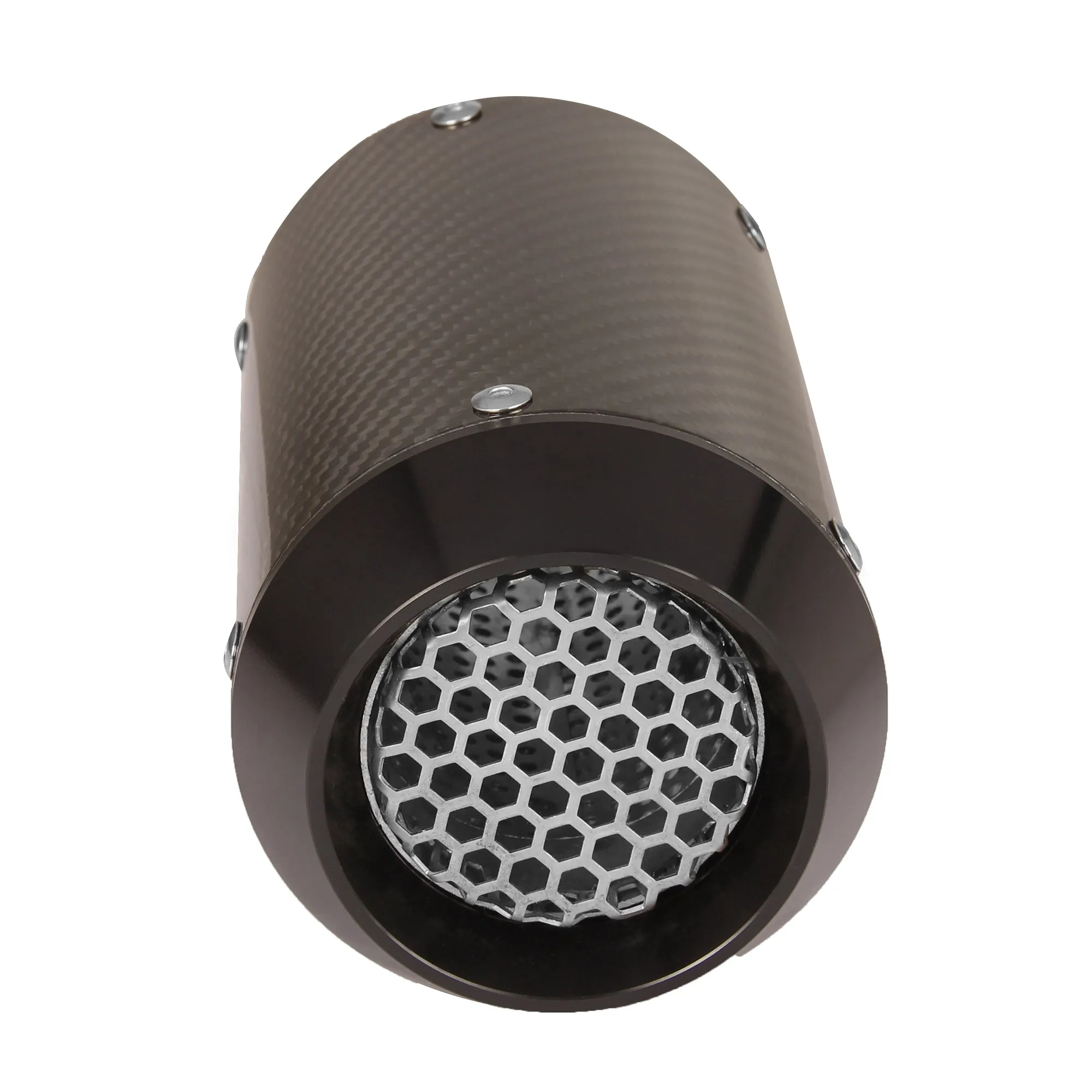 R.J.VON  Universal Bike Exhaust Muffler Pipe Carbon Fiber