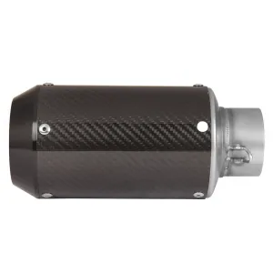 R.J.VON  Universal Bike Exhaust Muffler Pipe Carbon Fiber