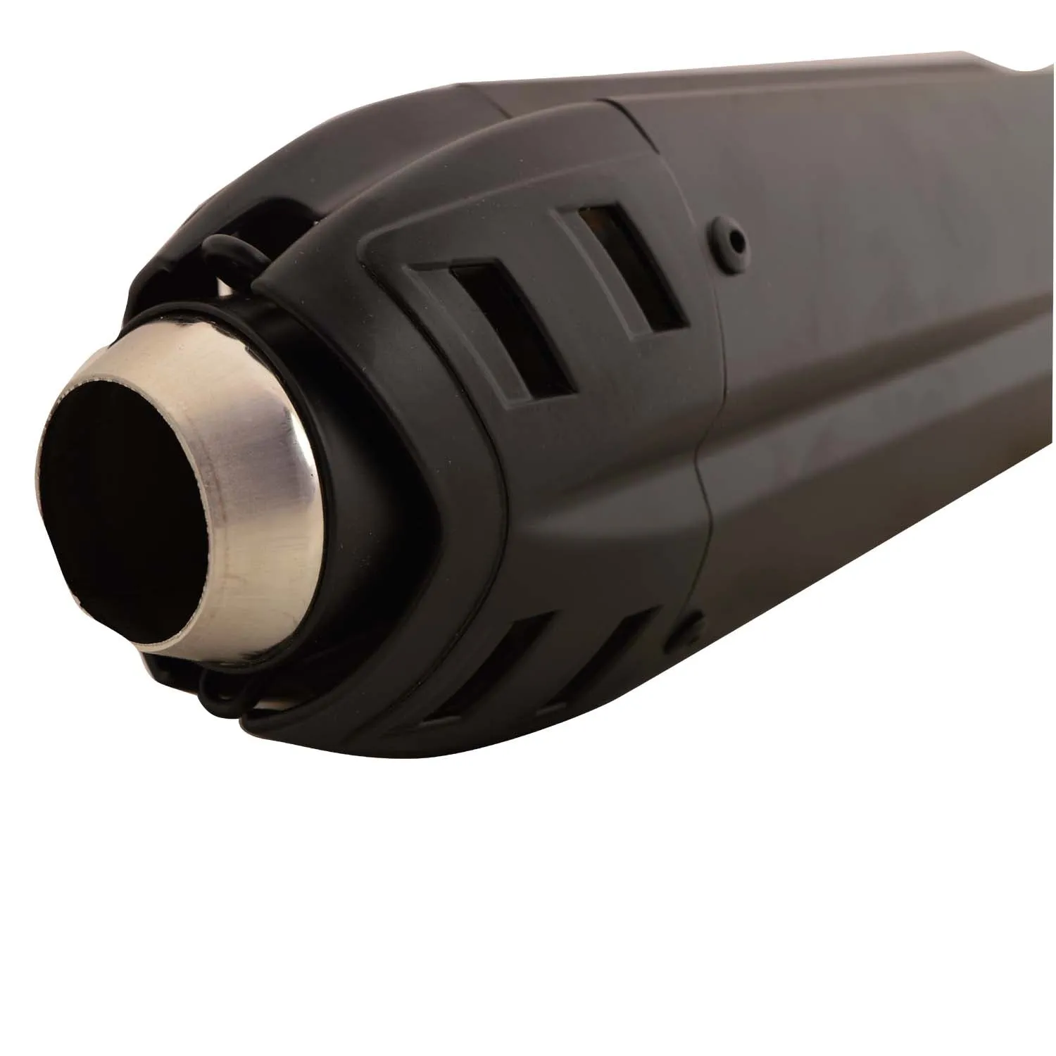 R.J.VON Universal Bike Exhaust Silencer  With DB Killer Long (Black)