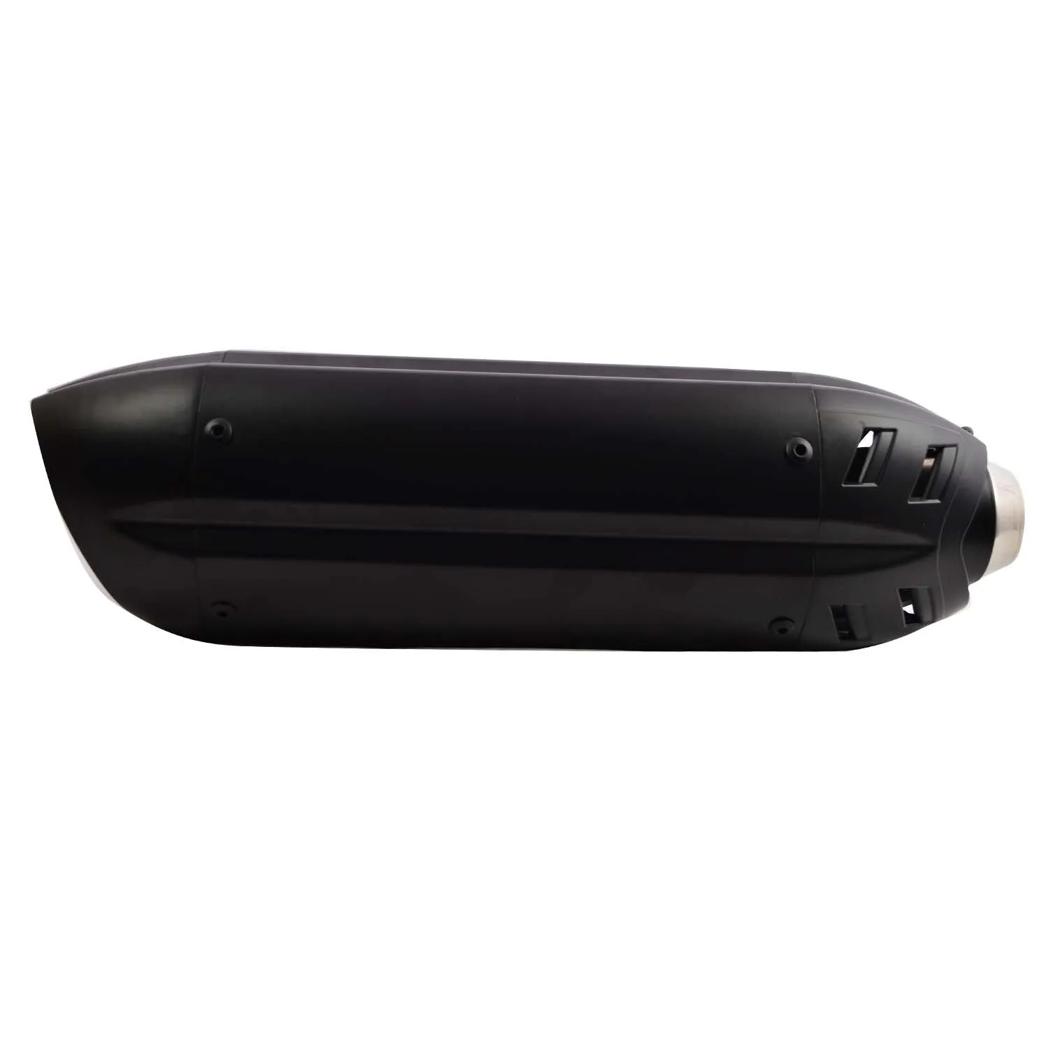 R.J.VON Universal Bike Exhaust Silencer  With DB Killer Long (Black)