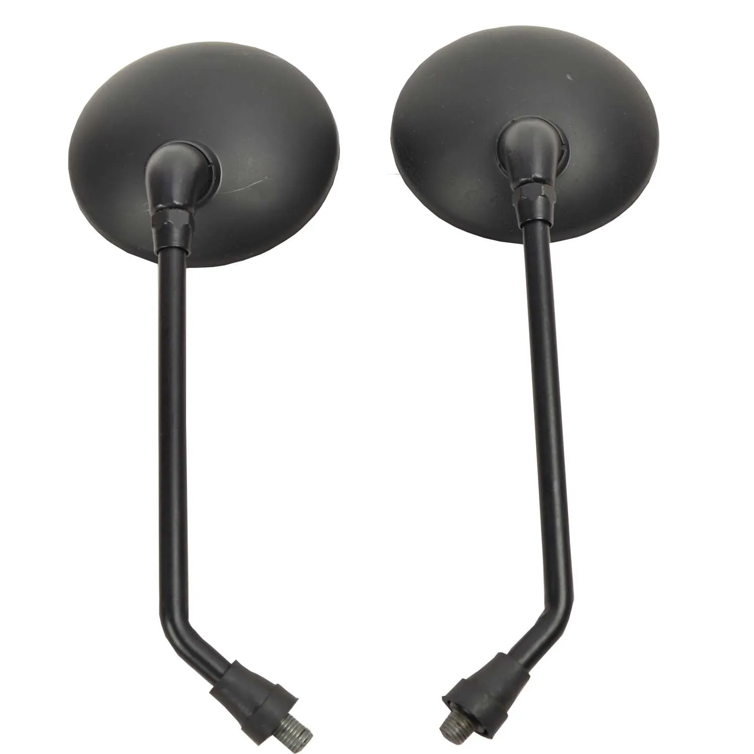 Round Mirror For Royal Enfield all model.(Black)