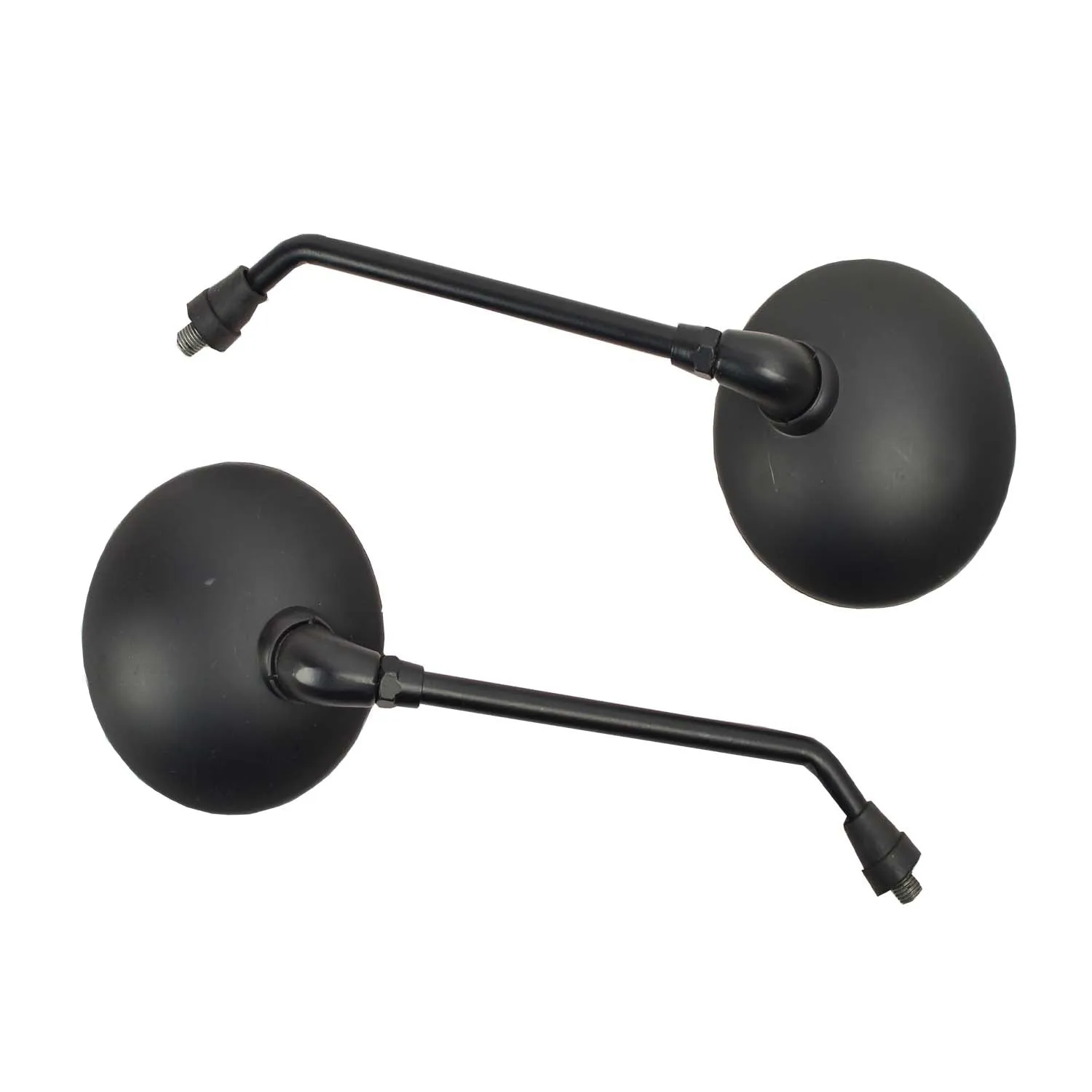 Round Mirror For Royal Enfield all model.(Black)