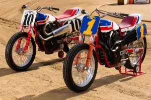 RS750 HONDA FLAT TRACK RACE BIKE POSTER