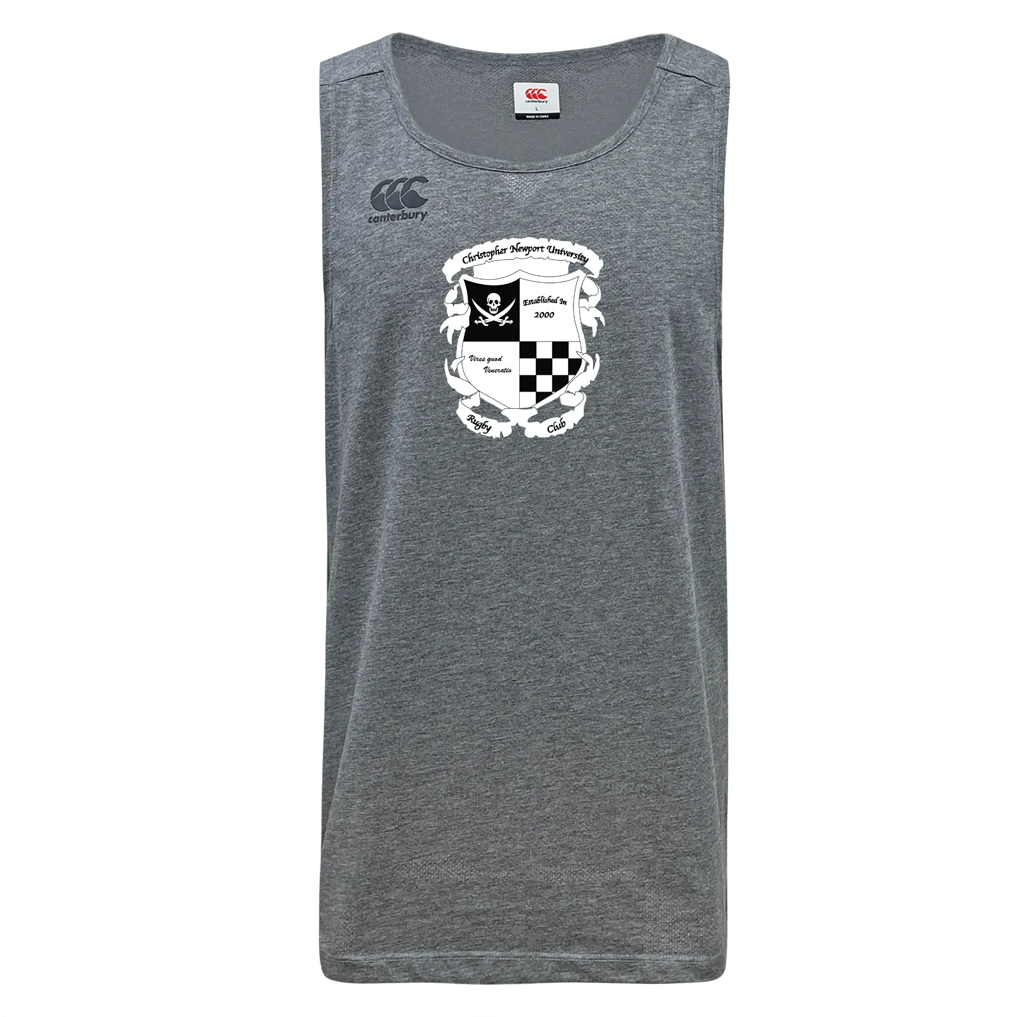 Rugby Football Club at Christopher Newport University Tempo Vapodri Singlet by Canterbury