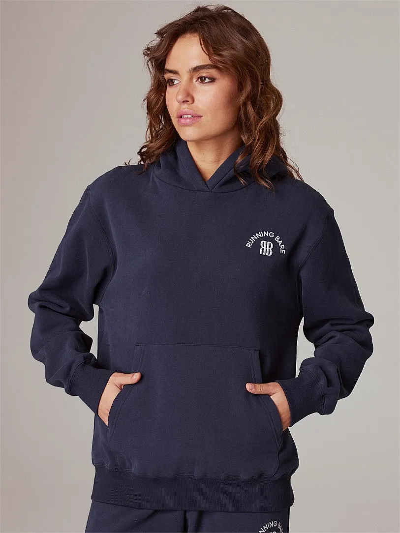 RUNNING BARE LEGACY 2.0 PULLOVER HOODIE NIGHTNGALE