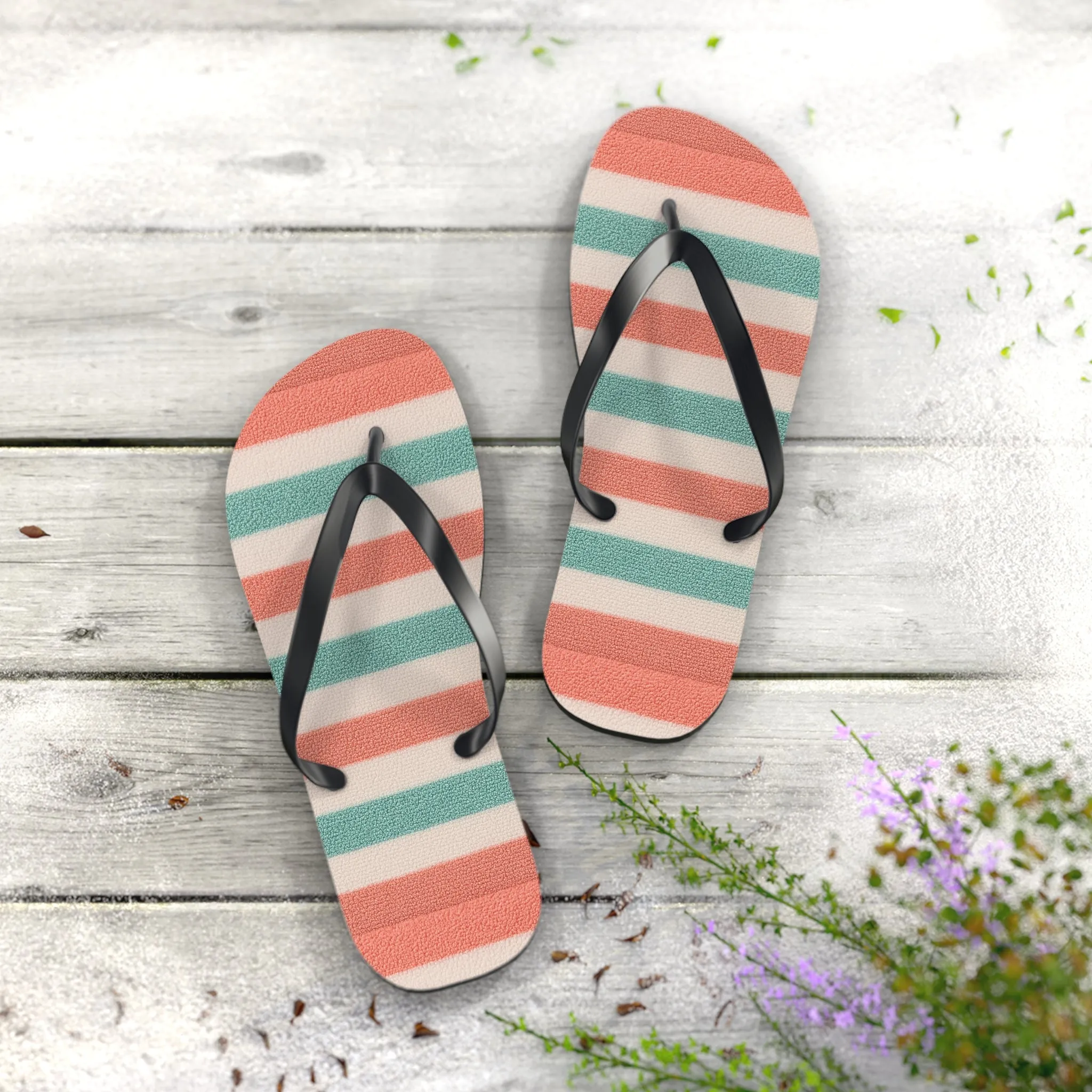 Salt to Shore | Coastal Stripe Flips
