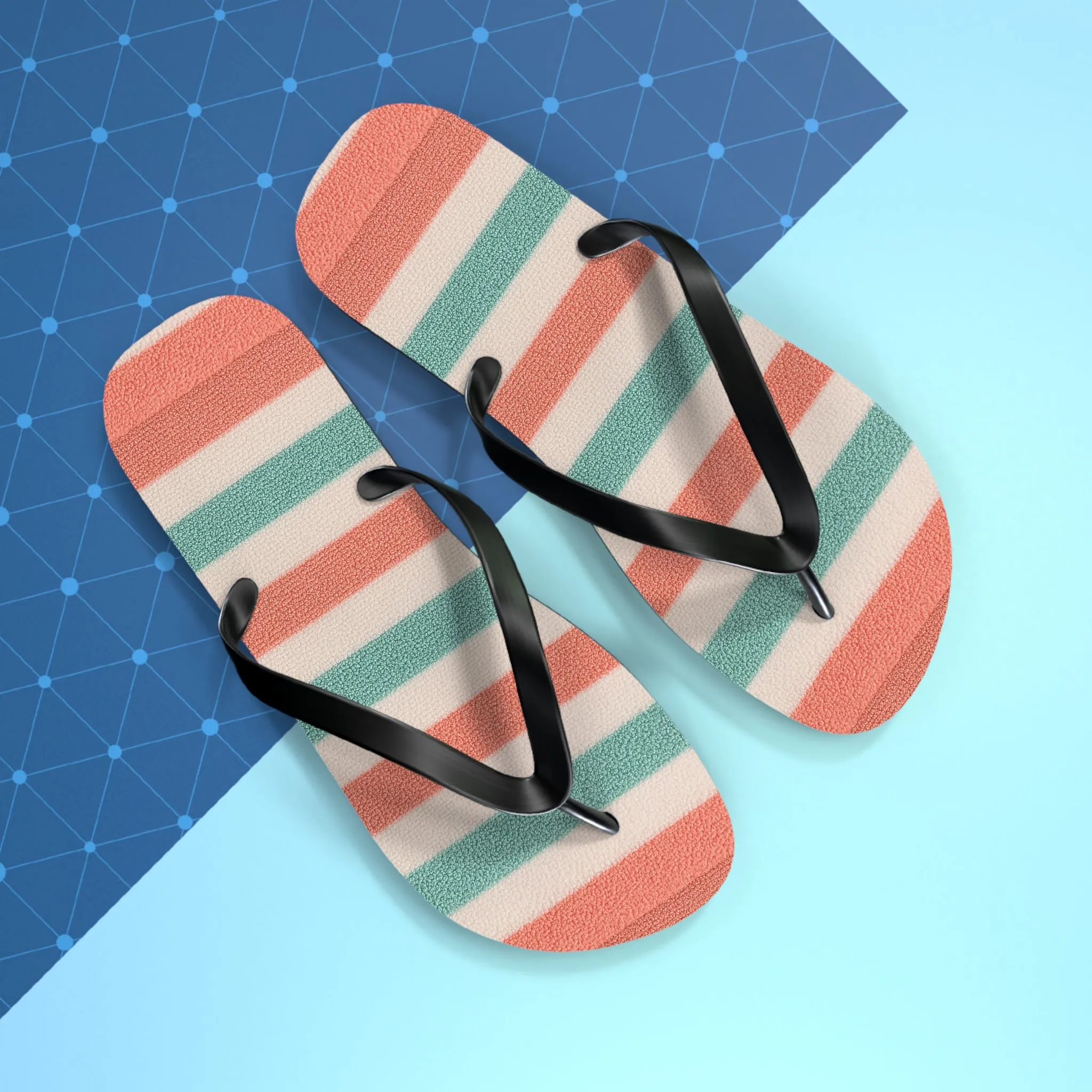 Salt to Shore | Coastal Stripe Flips