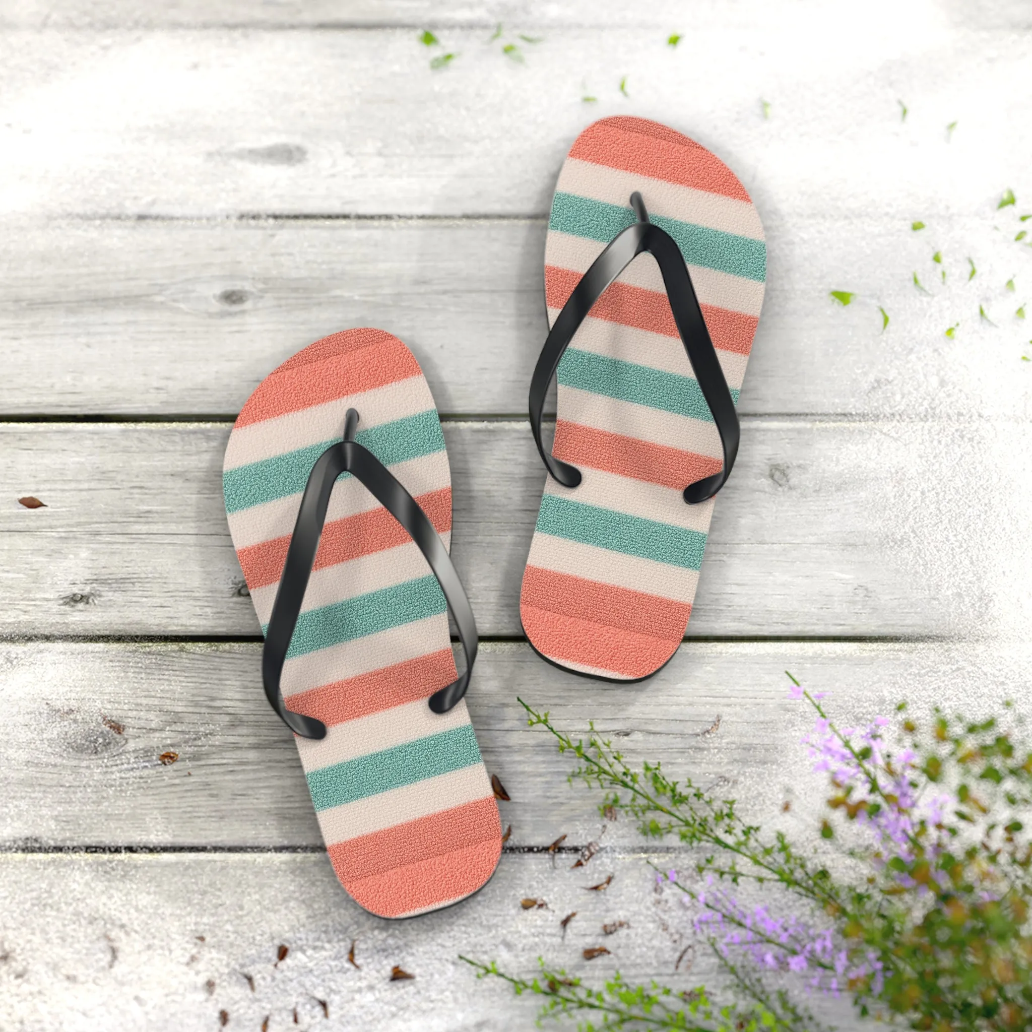 Salt to Shore | Coastal Stripe Flips