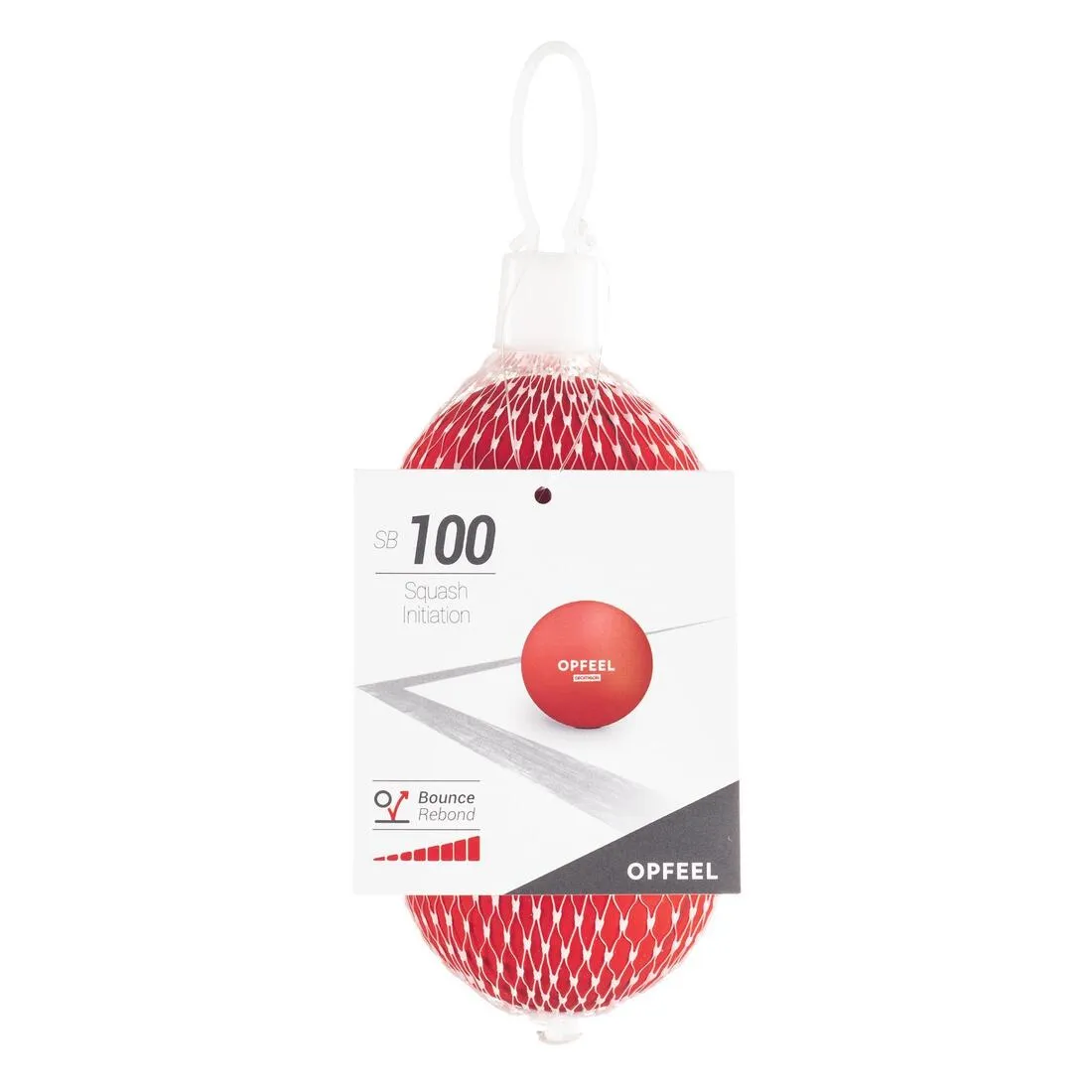 SB 100 Beginner Squash Ball Twin-Pack - Red