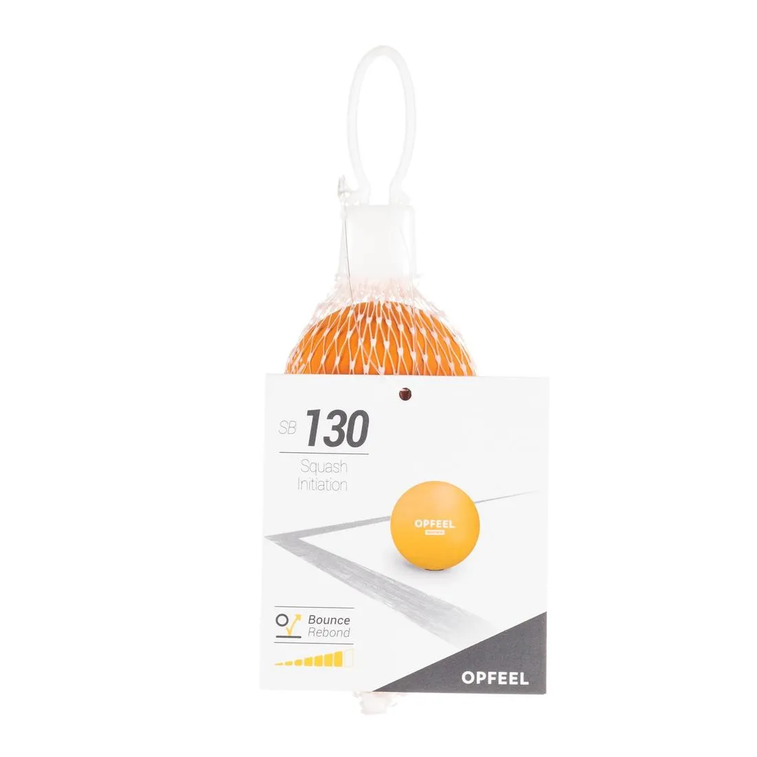 SB 130 Beginner Squash Ball Twin-Pack - Orange