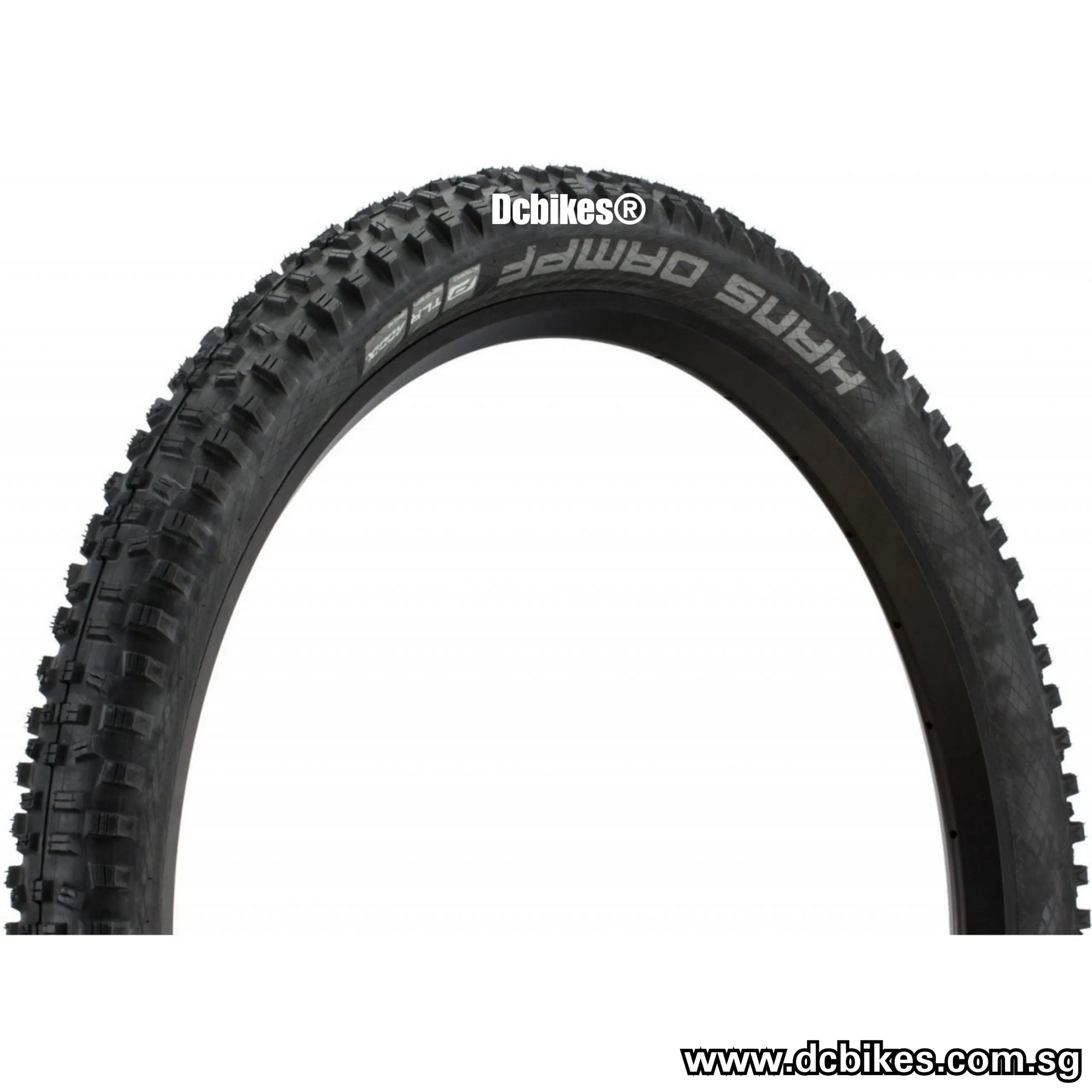 Schwalbe 24 X 2.35 Hans Dampf Addix MTB Tubeless Ready Folding Tyres (1 Tire)