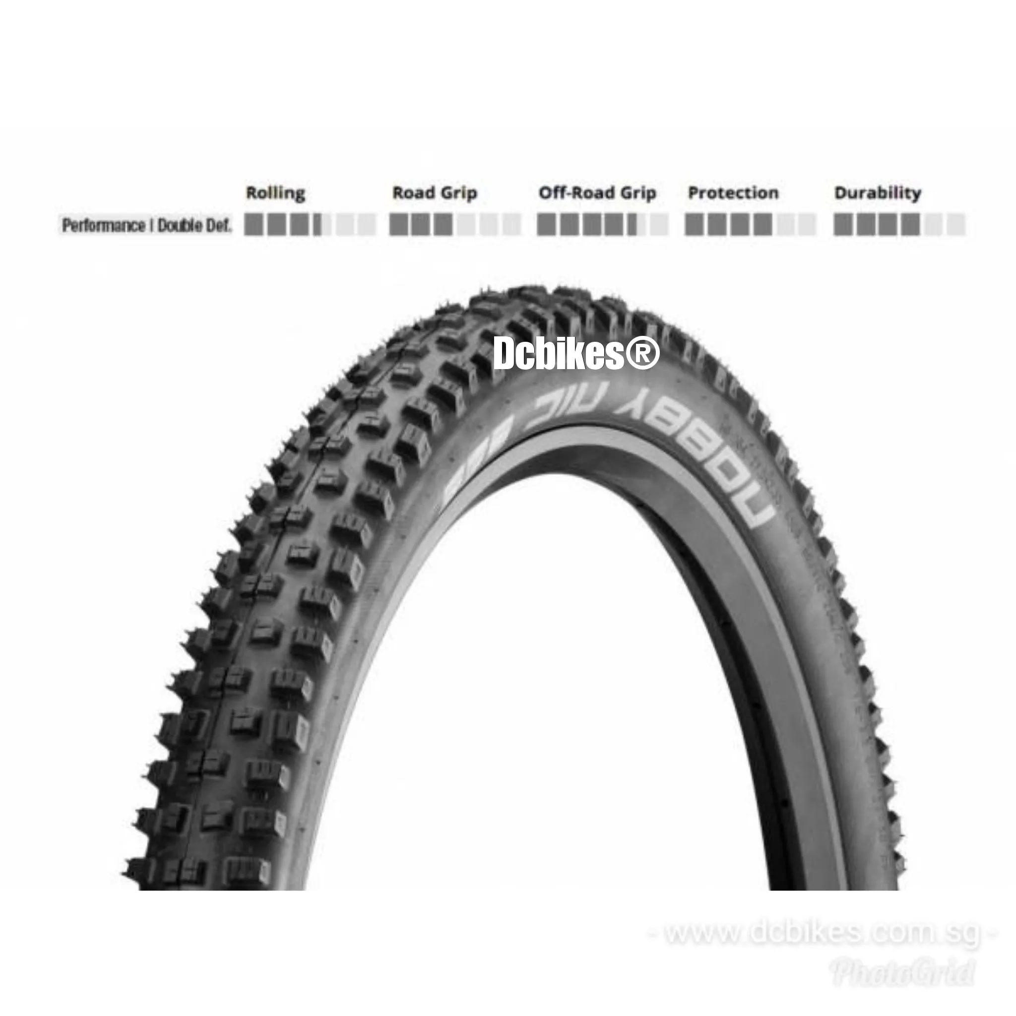 Schwalbe 26 X 2.25 | 2.4 Nobby Nic Addix Tubeless Ready Foldable MTB Tyres (2 Tires)