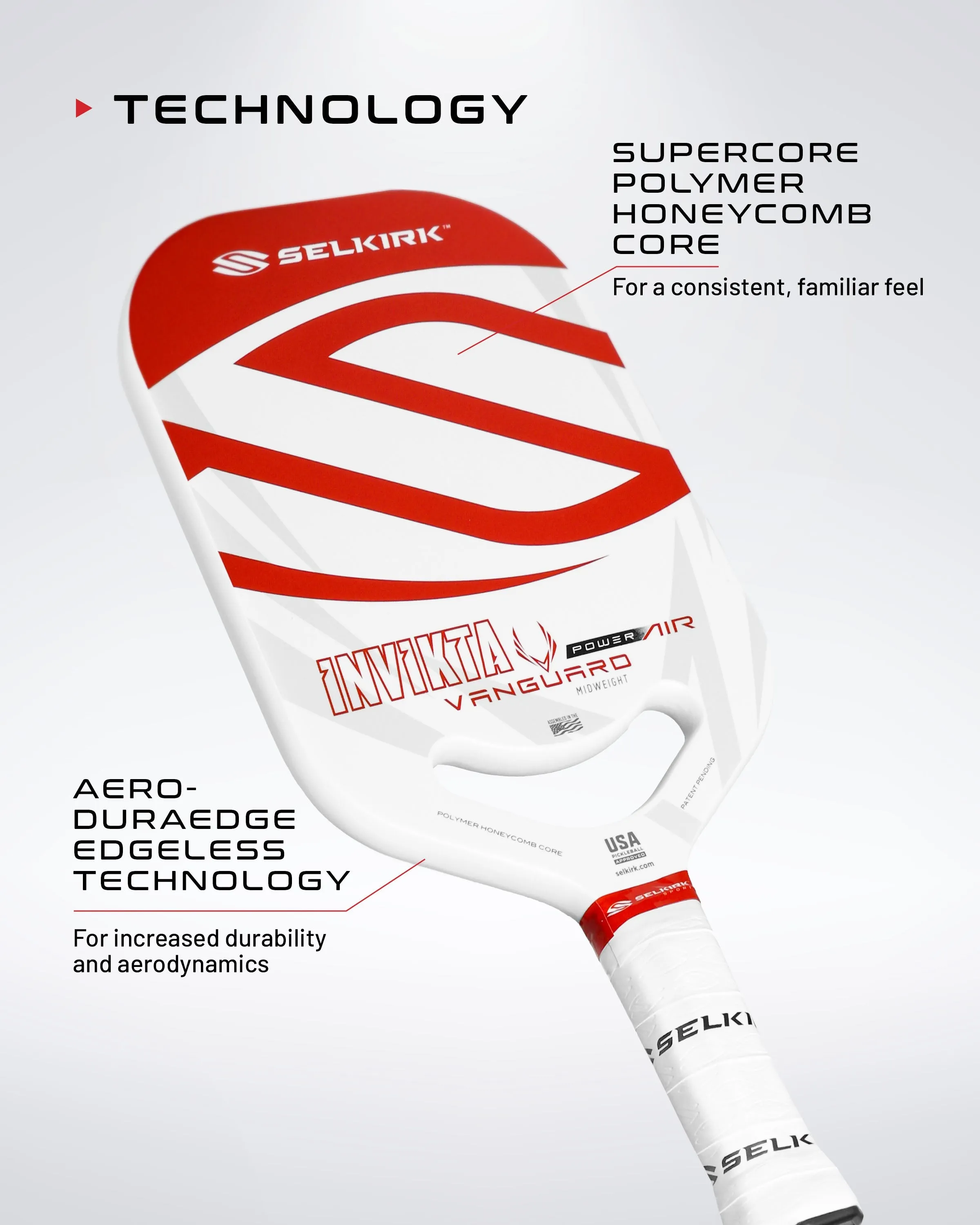 Selkirk VANGUARD Power Air - Epic Pickleball Paddle