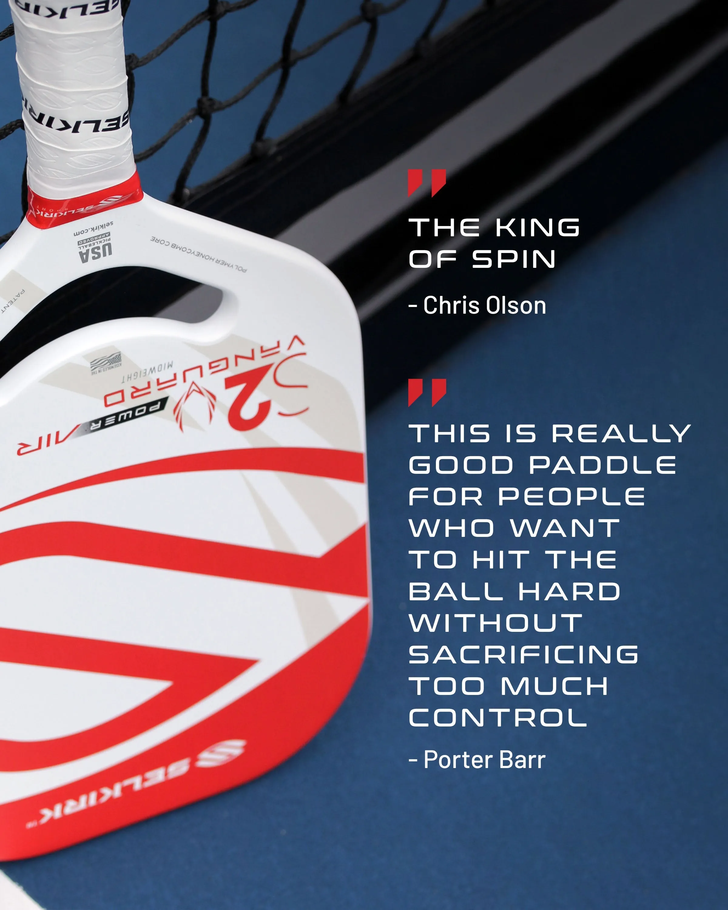 Selkirk VANGUARD Power Air - Epic Pickleball Paddle
