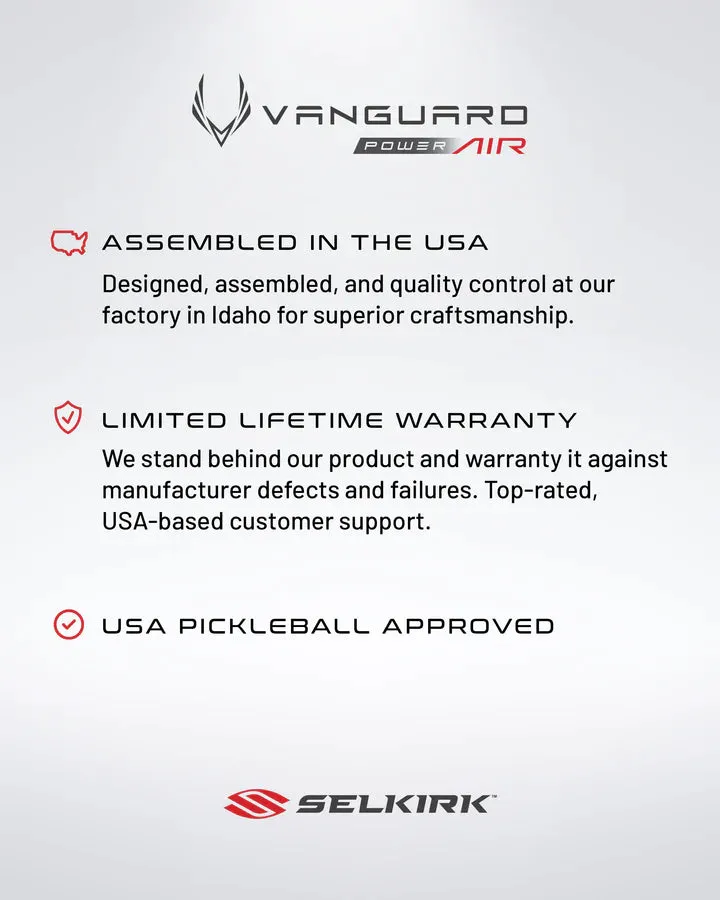Selkirk Vanguard Power Air Epic Prestige