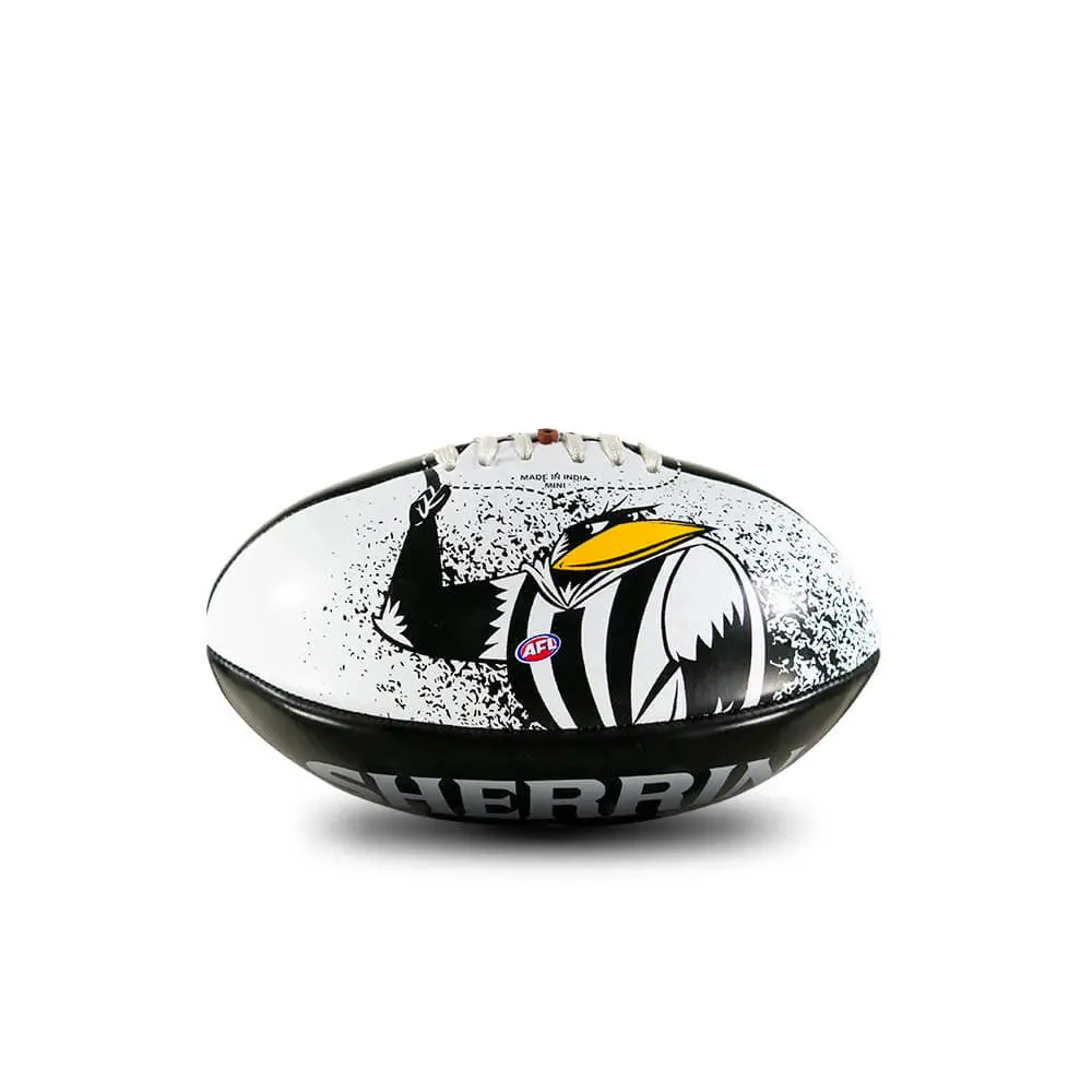 Sherrin AFL Collingwood Magpies Softie Football