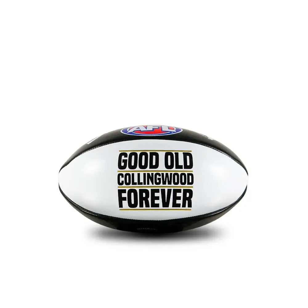 Sherrin AFL Collingwood Magpies Softie Football